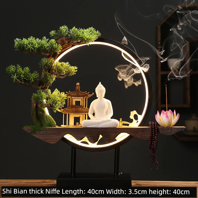 New Chinese Style Small Night Lamp Office Desk Surface Panel Opening Gift - Image 7