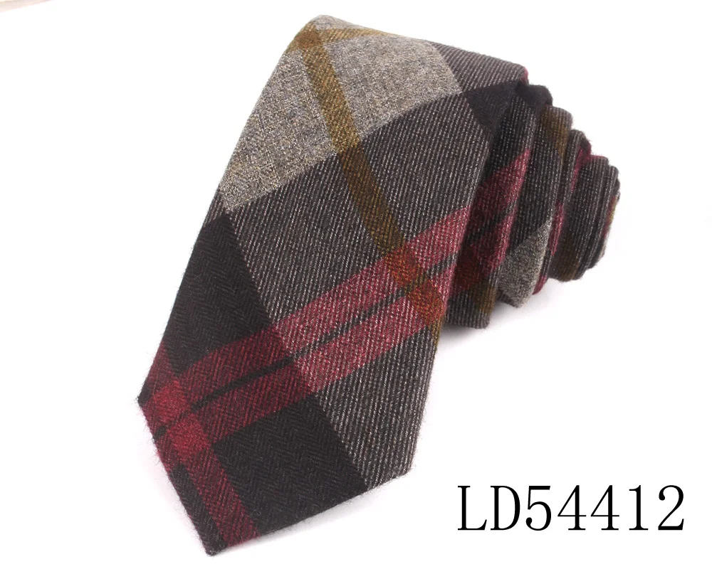 New Cotton Ties Casual Skinny Necktie For Party Boys Girls Plaid Neck Tie Wedding Necktie For Groom Neck Wear For Men Gravata - Image 15