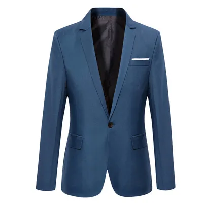 New Fashion Casual Men Blazer Cotton Slim Korea Style Suit Blazer Masculino Male Suits Jacket Blazers Men Clothing Size M-5XL - Image 9