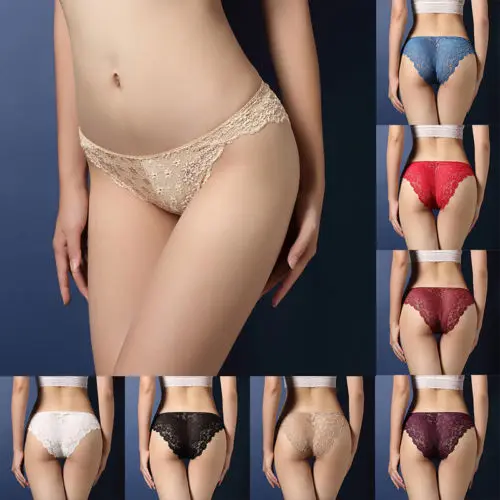 New Fashion Sexy Lace Underpants Women 8 colors Knickers Stylish Briefs Soft Lady Casual Underwear Shorts Panties - Image 2