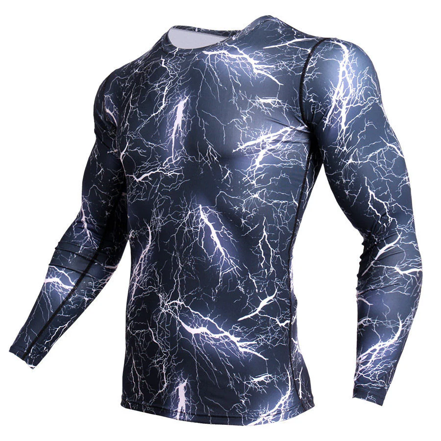 New Fitness Camo T Shirt Men Compression Shirt Sportswear MMA Rashguard Mens GYM Joggers Leggings Gyms Bodybuilding Tights - Image 10