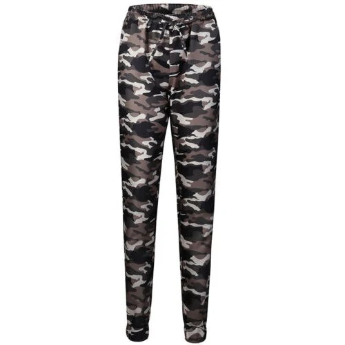 New Hot Sale Stretchy Waistband Convergent Trousers Fashion Plus Size Camouflage Stylish Skinny Army Green Jeans Pants Women - Image 6