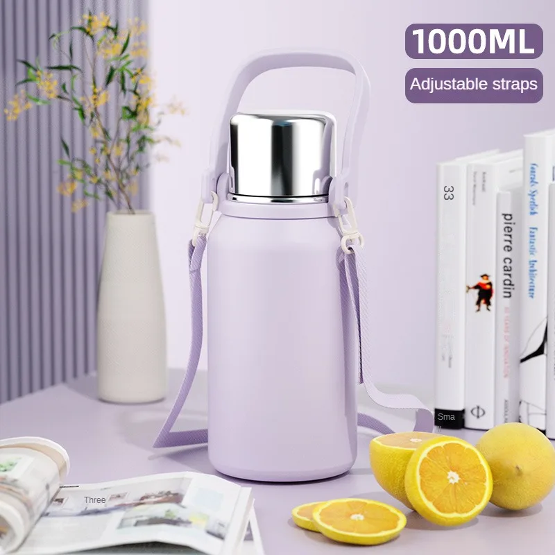 New large-capacity stainless steel insulated water cup outdoor sports food-grade insulated kettle - Image 2