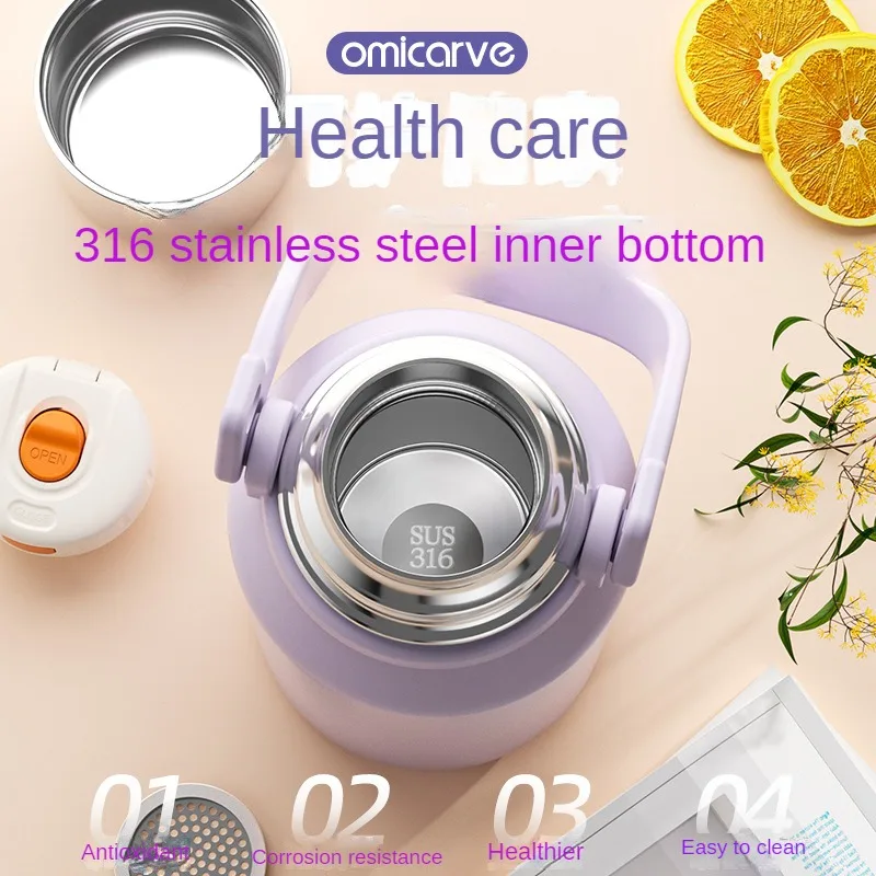 New large-capacity stainless steel insulated water cup outdoor sports food-grade insulated kettle - Image 3