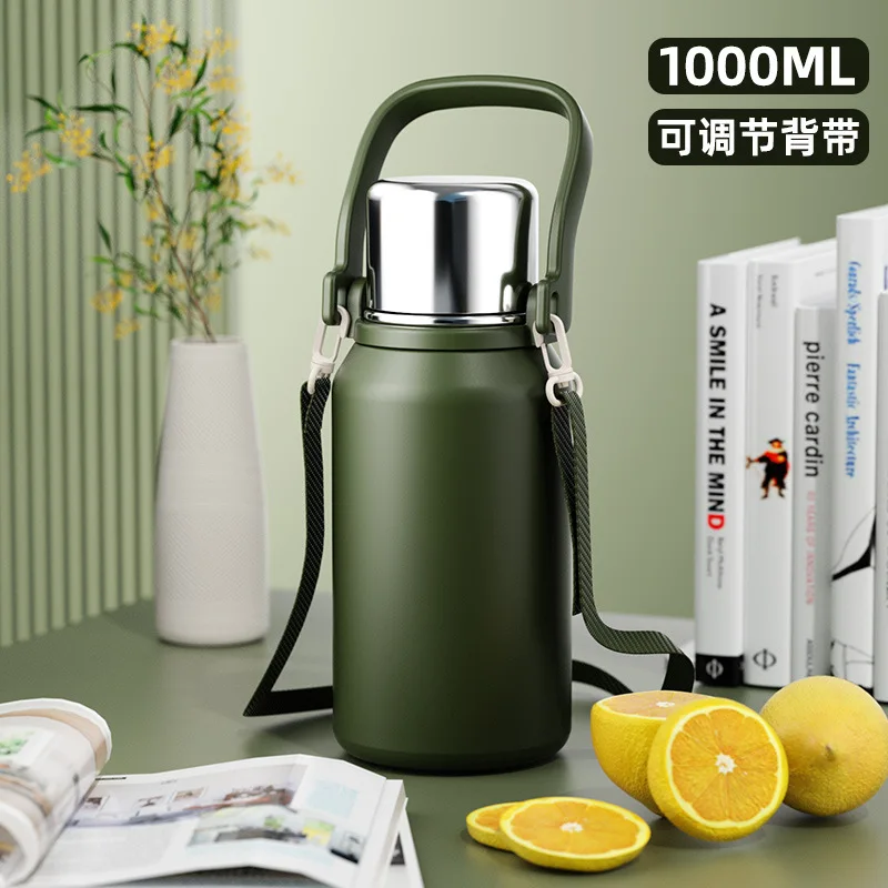 New large-capacity stainless steel insulated water cup outdoor sports food-grade insulated kettle - Image 7
