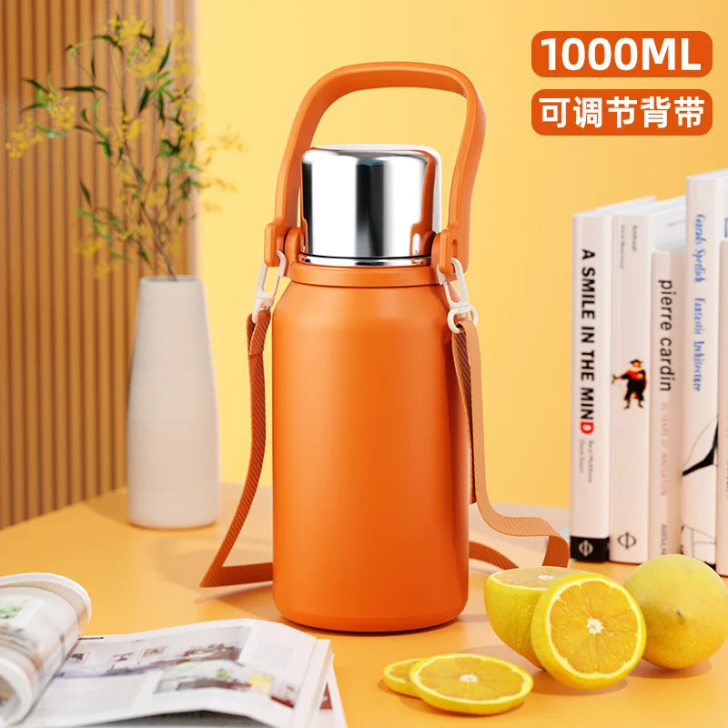 New large-capacity stainless steel insulated water cup outdoor sports food-grade insulated kettle - Image 9