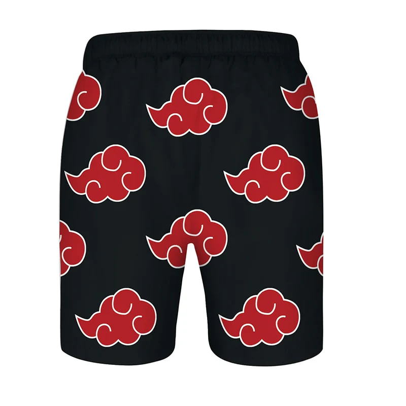 New Medieval Plus Size 6XL Akatsuki kakaxi Cosplay Shorts Uzumaki kakaxi Costume Bleach Sports Shorts For Men Party Halloween - Image 5