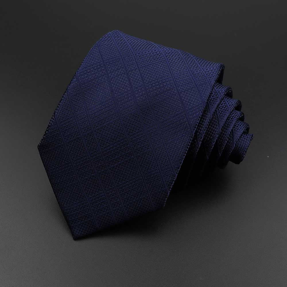New Men's Tie Classic Solid Color Stripe Flower Floral 8cm Jacquard Necktie Accessories Daily Wear Cravat Wedding Party Gift - Image 51