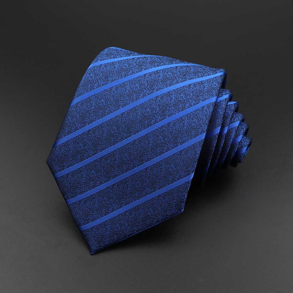 New Men's Tie Classic Solid Color Stripe Flower Floral 8cm Jacquard Necktie Accessories Daily Wear Cravat Wedding Party Gift - Image 57
