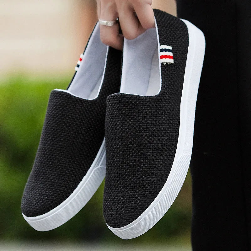 New Men Shoes Casual Deodorant Lightweight Canvas Shoes Men Sneakers Zapatos De Hombre Mens Shoes Casual Sneaker - Image 3