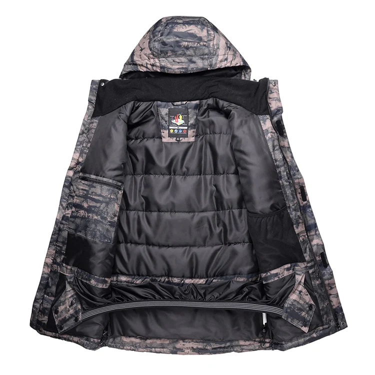 New Mens Camouflage Ski Suit Waterproof Breathable Snowboard Jacket Winter Snow Pants Suits Male Skiing and Snowboarding Sets - Image 18