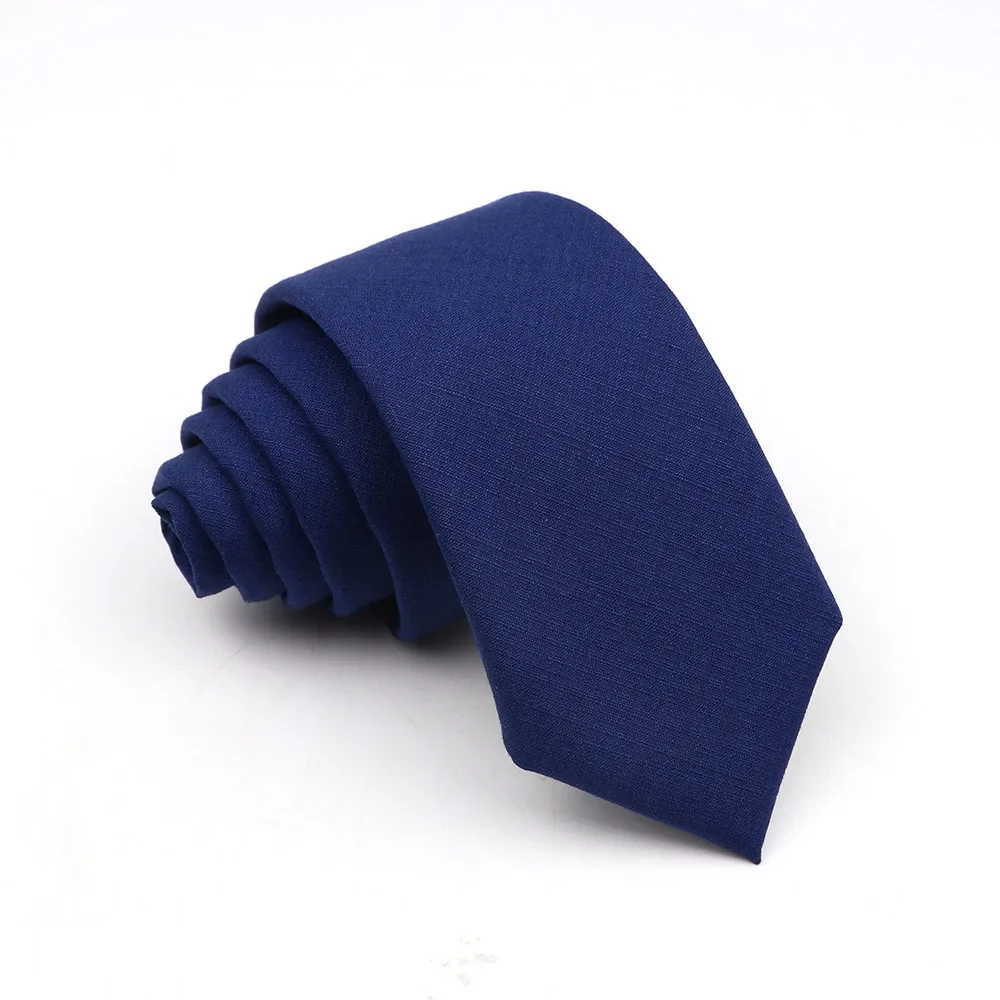 New Men's Solid Color Tie Skinny Casual Anti-wrinkle Necktie For Wedding Suit Neckties Pink Blue Grey Ties Cravat Gift Accessory - Image 20