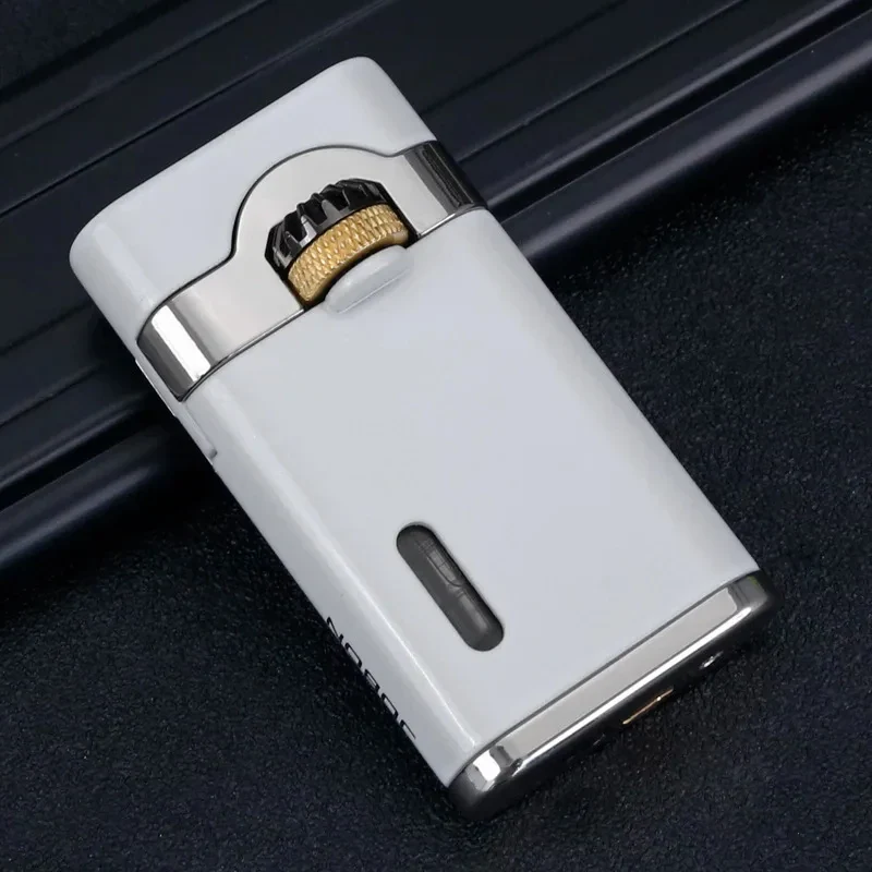 New Metal Outdoor Windproof Turbine Gas Torch Lighter Kitchen Barbecue Cooking Jewelry Welding Cigar Lighter Tool High End Gifts - Image 8