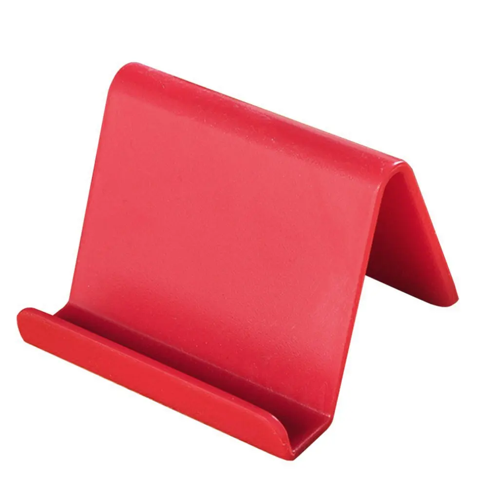 New Mini Portable Mobile Phone Holder Table Desktop Stand Plastic Desk Mount Candy Color Holder Universal Bracket For Smartphone - Image 2
