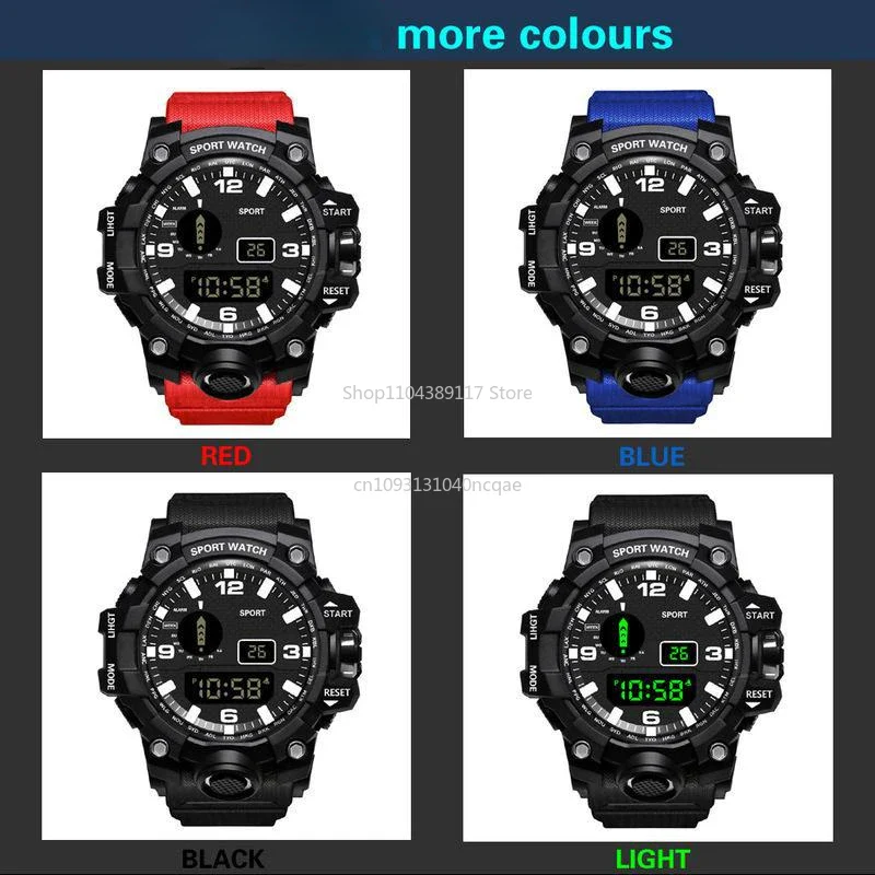 New Multifunctional Electronic Watch for Men Casual Simple Sports Mens Watches Fashionable Wristwatch Accessories - Image 6