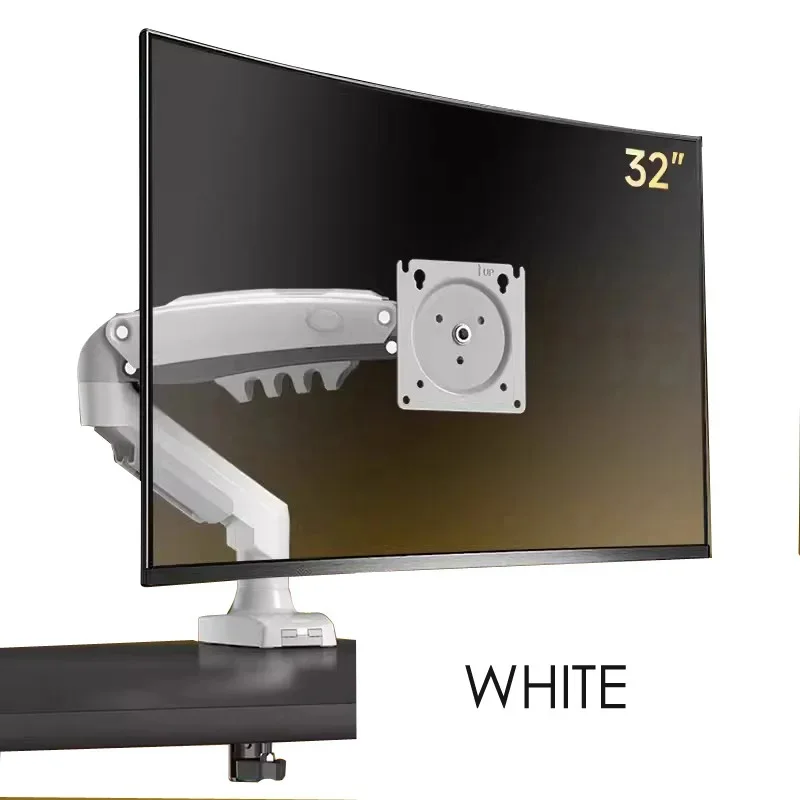 NEW NB F80 Desktop17-27" LCD LED Monitor Holder Arm Gas Spring Full Motion Gas Strut Flexi TV Mount Loading 2-9kgs - Image 7