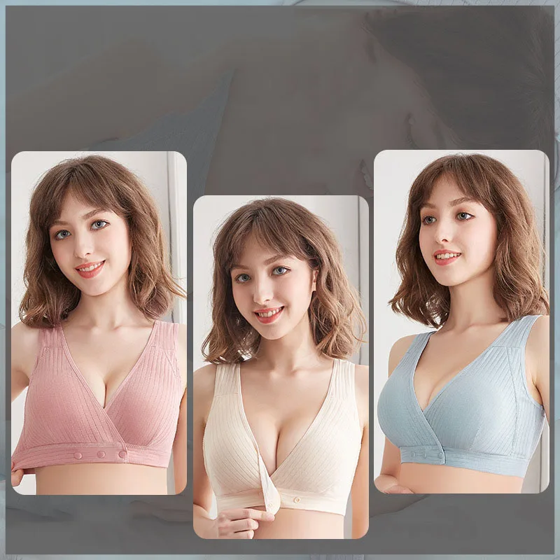 New Pregnant Women Vest Maternity Nursing Bra Breastfeeding Bras Underwear Intimate Clothes Brasier Lactancia Lingerie - Image 11