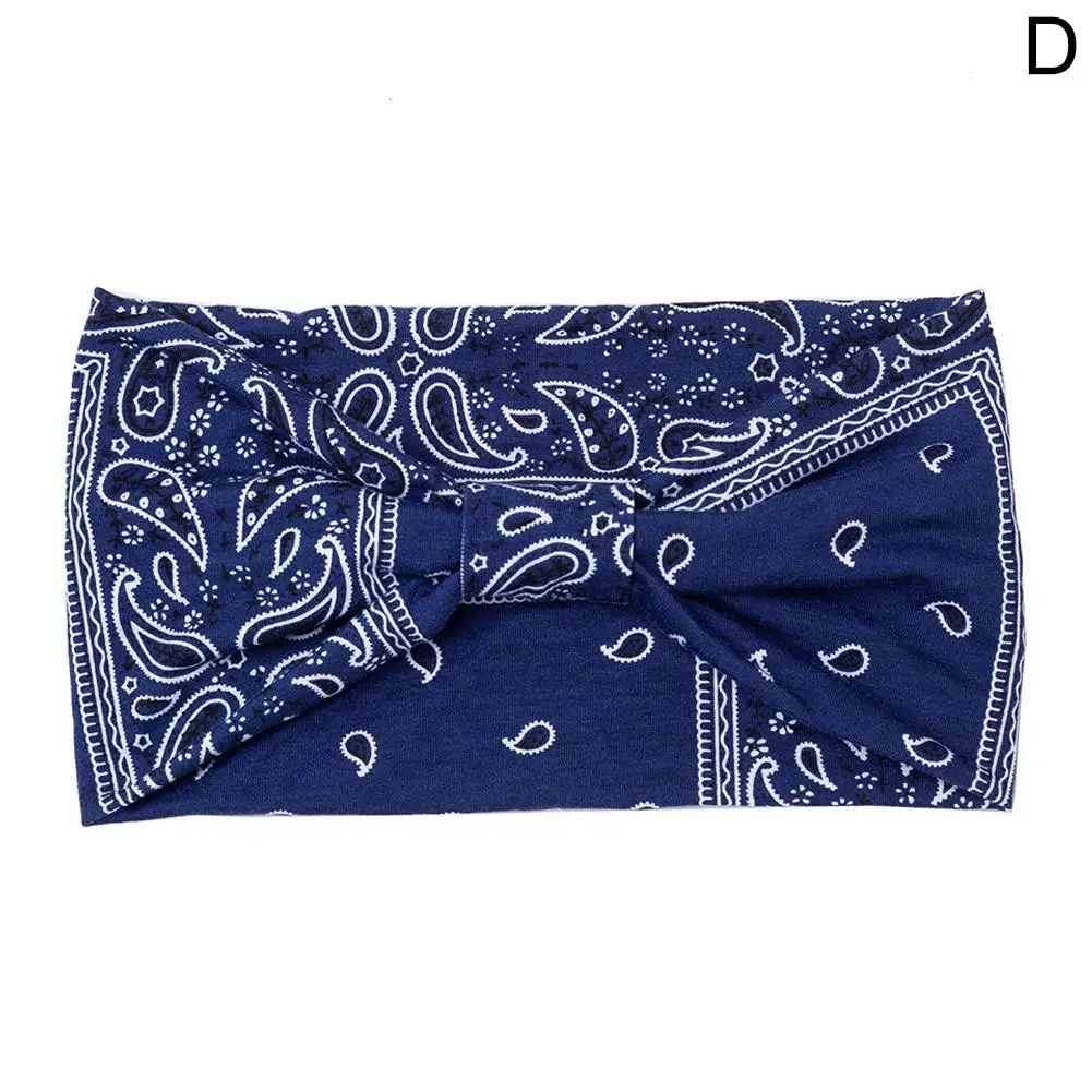 New Print Wide Headwrap Headbands Elastic Hair Bands Yoga Headband Fashion Turban Makeup Hair Hoop Vintag Headwrap Hair Accessor - Image 9