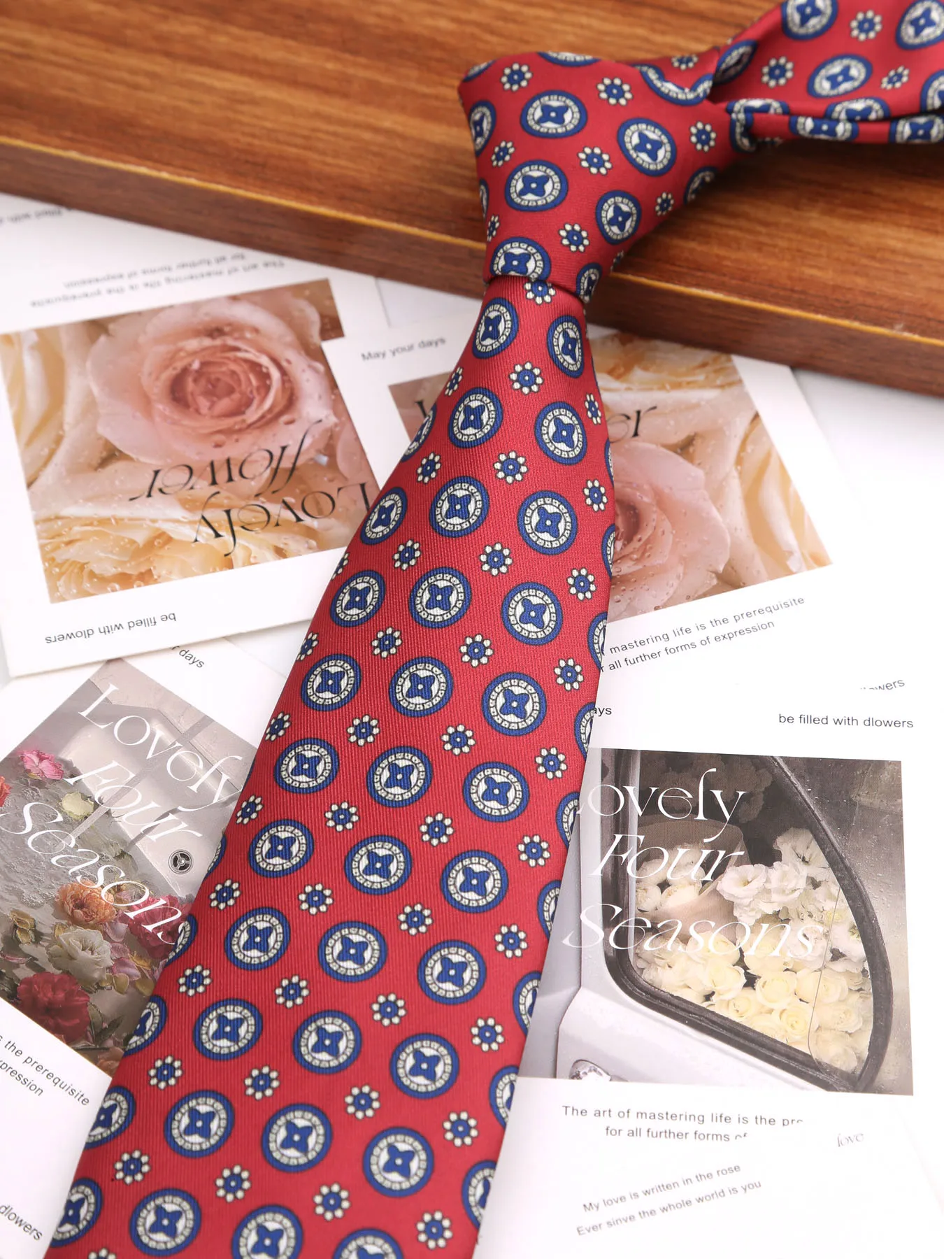 New Printing Men's Soft Thin Tie Creative Graffiti Floral Print Necktie Daily Wear Cravat Wedding Business Party Gift - Image 28