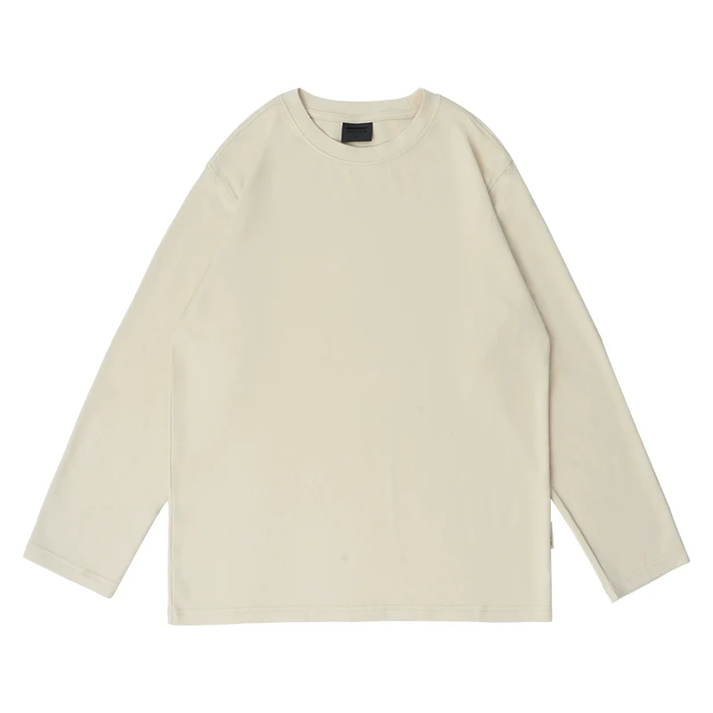 New Solid Color Men's Autumn Simplicity Long-Sleeved Bottoming Shirt - Image 6