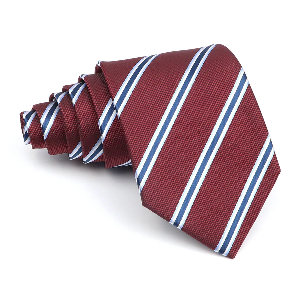 New Striped Tie Men's 8cm Ties Business New Year Gift Classical Necktie Office Accessories Men Costume Daily Wear Wedding Party - Image 16