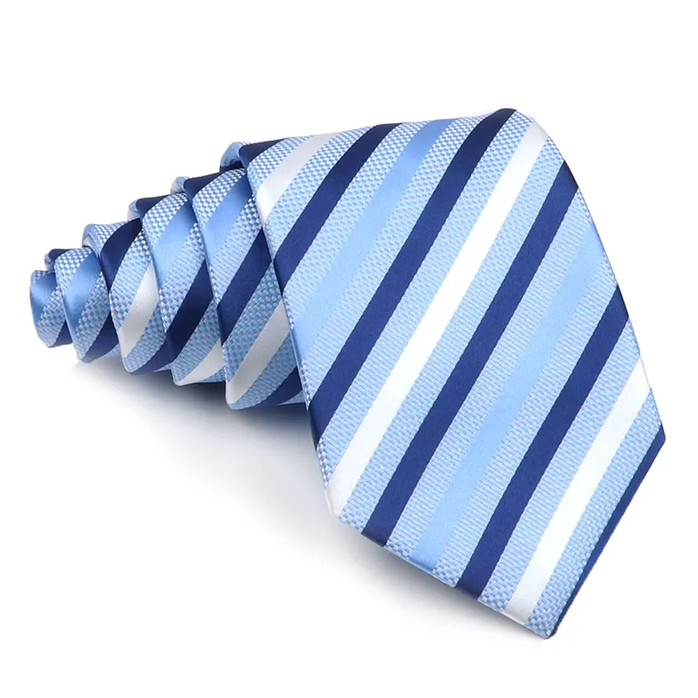 New Striped Tie Men's 8cm Ties Business New Year Gift Classical Necktie Office Accessories Men Costume Daily Wear Wedding Party - Image 17