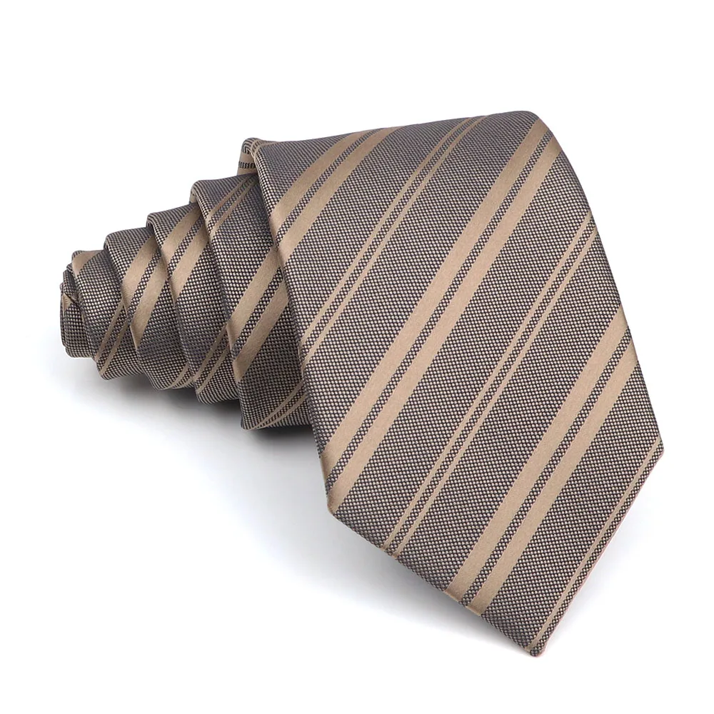 New Striped Tie Men's 8cm Ties Business New Year Gift Classical Necktie Office Accessories Men Costume Daily Wear Wedding Party - Image 18