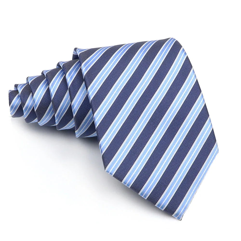 New Striped Tie Men's 8cm Ties Business New Year Gift Classical Necktie Office Accessories Men Costume Daily Wear Wedding Party - Image 20