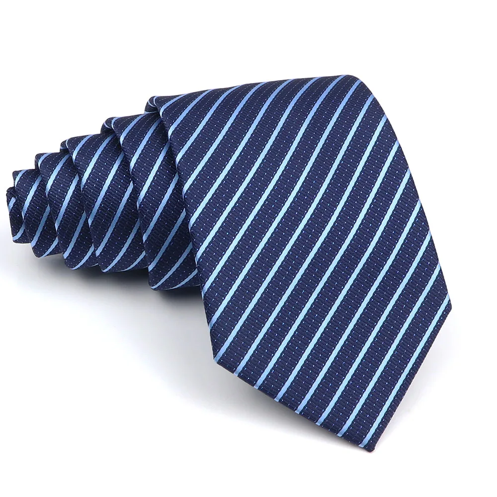 New Striped Tie Men's 8cm Ties Business New Year Gift Classical Necktie Office Accessories Men Costume Daily Wear Wedding Party - Image 22
