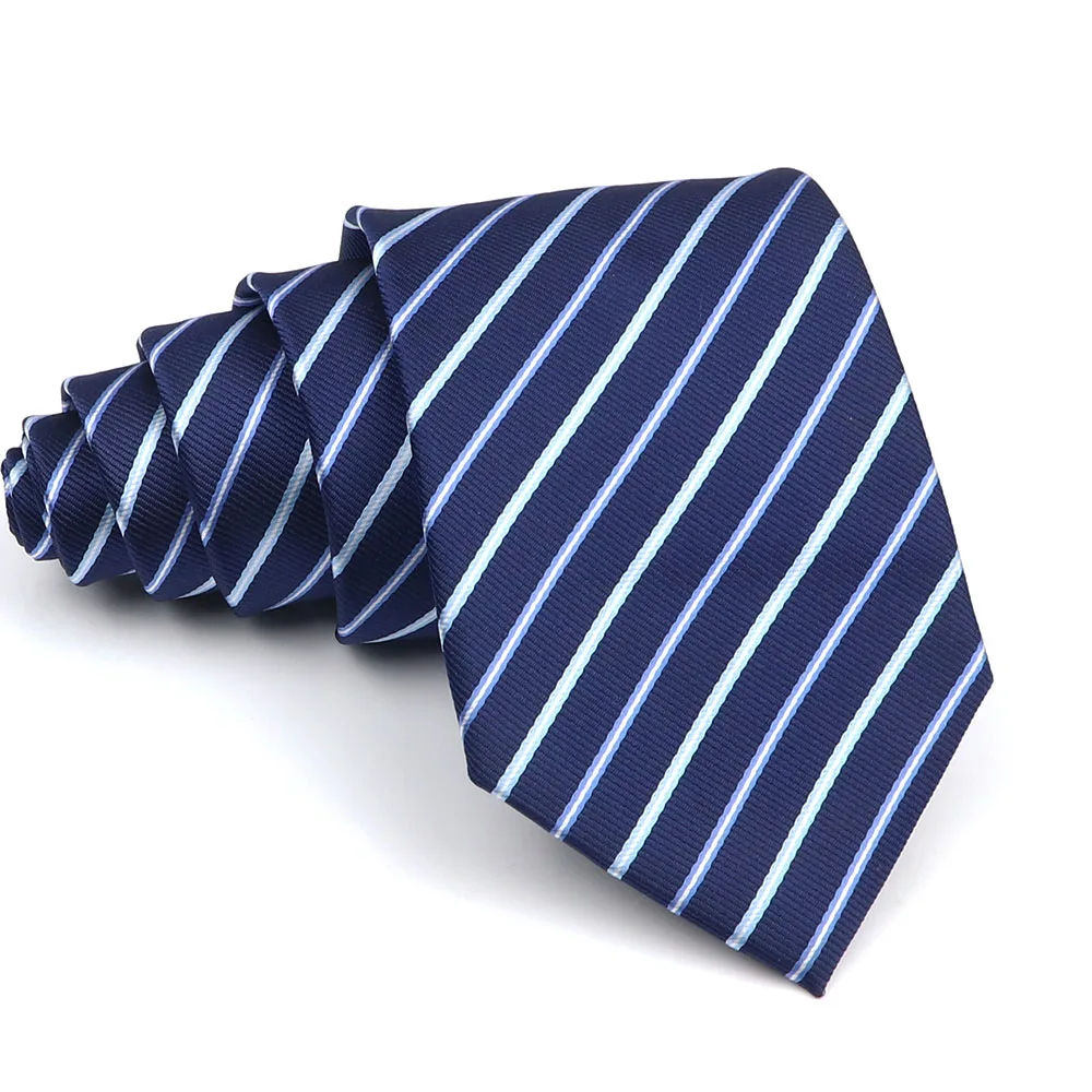 New Striped Tie Men's 8cm Ties Business New Year Gift Classical Necktie Office Accessories Men Costume Daily Wear Wedding Party - Image 23