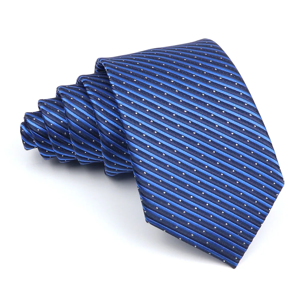 New Striped Tie Men's 8cm Ties Business New Year Gift Classical Necktie Office Accessories Men Costume Daily Wear Wedding Party - Image 29