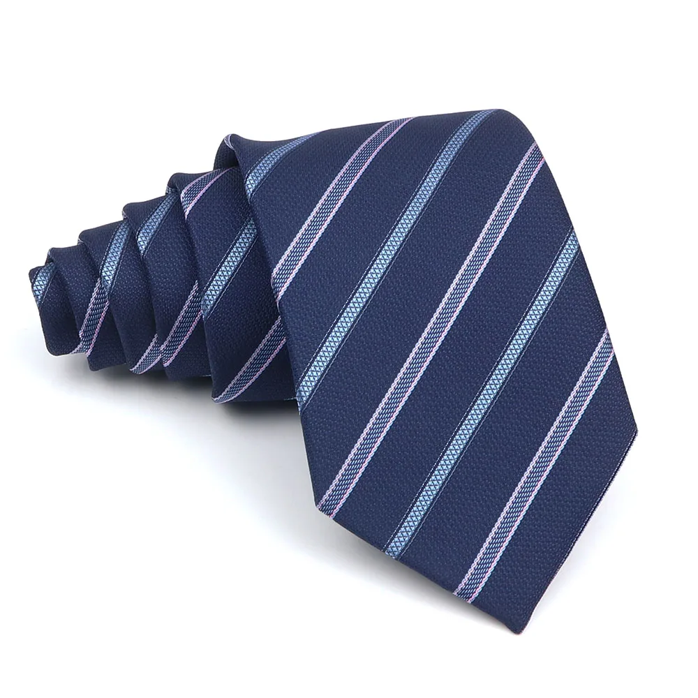 New Striped Tie Men's 8cm Ties Business New Year Gift Classical Necktie Office Accessories Men Costume Daily Wear Wedding Party - Image 31