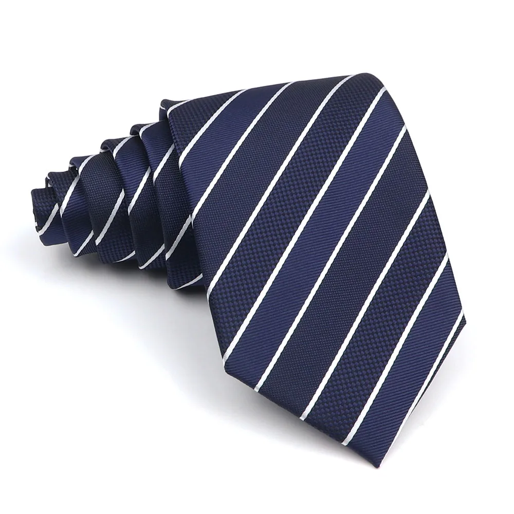 New Striped Tie Men's 8cm Ties Business New Year Gift Classical Necktie Office Accessories Men Costume Daily Wear Wedding Party - Image 34