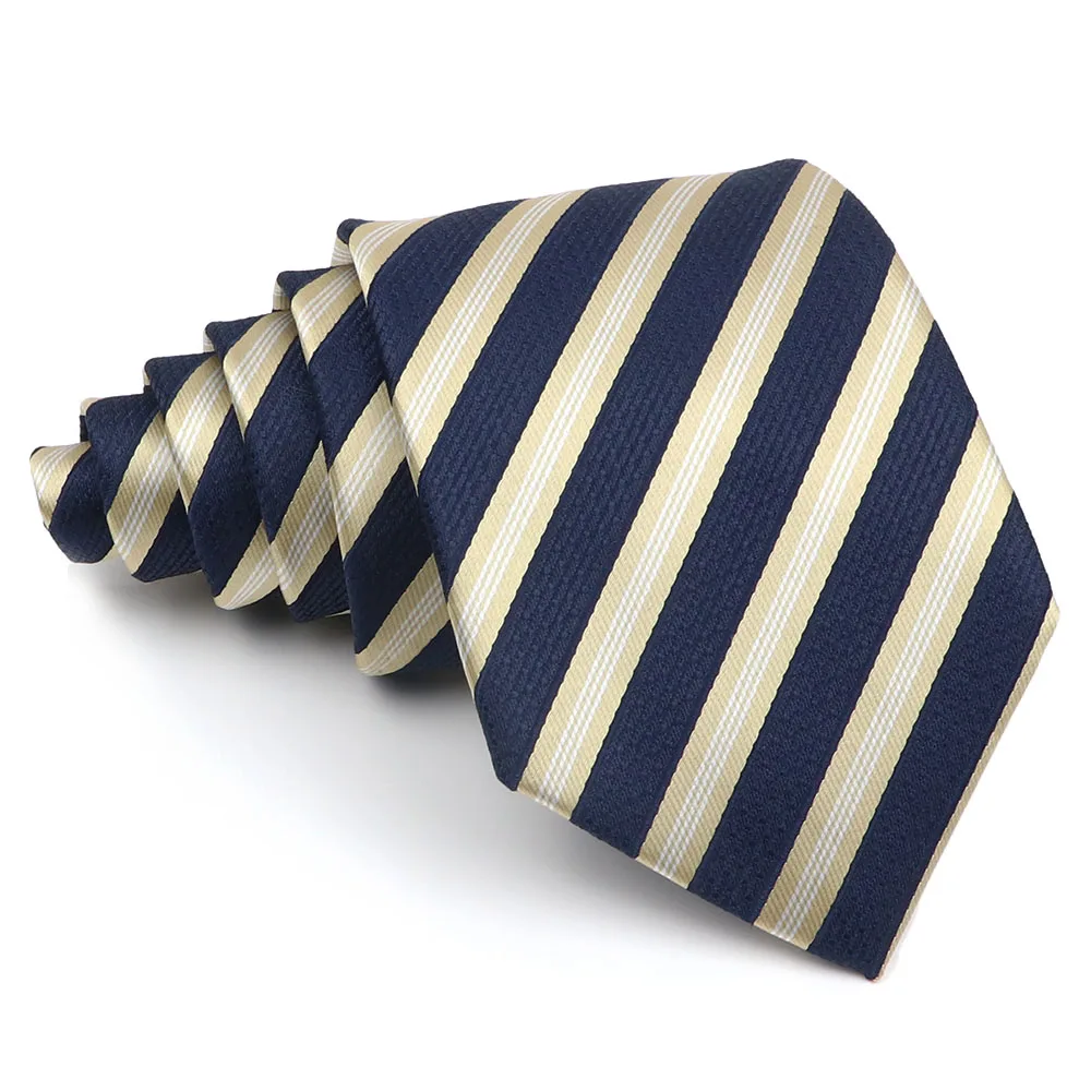 New Striped Tie Men's 8cm Ties Business New Year Gift Classical Necktie Office Accessories Men Costume Daily Wear Wedding Party - Image 38