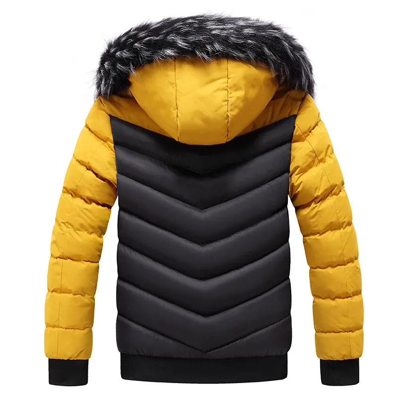 New Winter Fashion Jacket Parker Men Autumn and Winter Warm Jacket Outdoor Men Jacket Casual Windbreaker Quilted Thick Jacket - Image 2