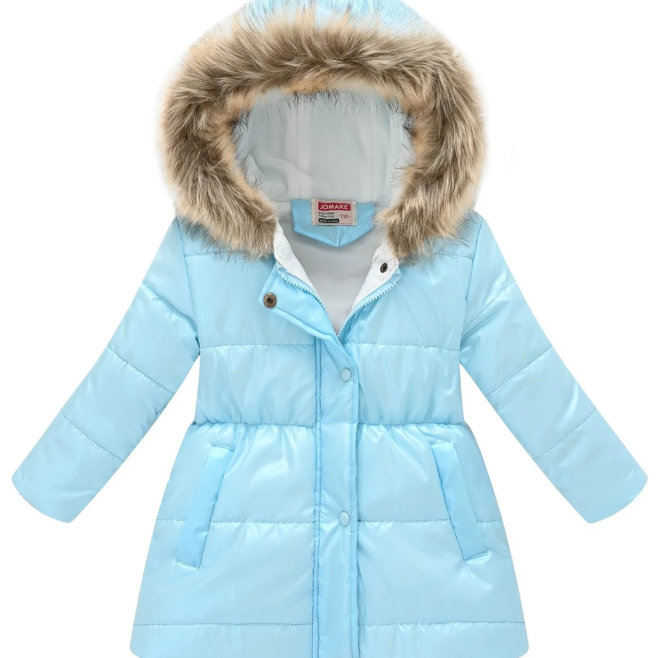 New Winter Thickened Hooded Jacket for Boys and Girls, Medium to Long Length - Image 13