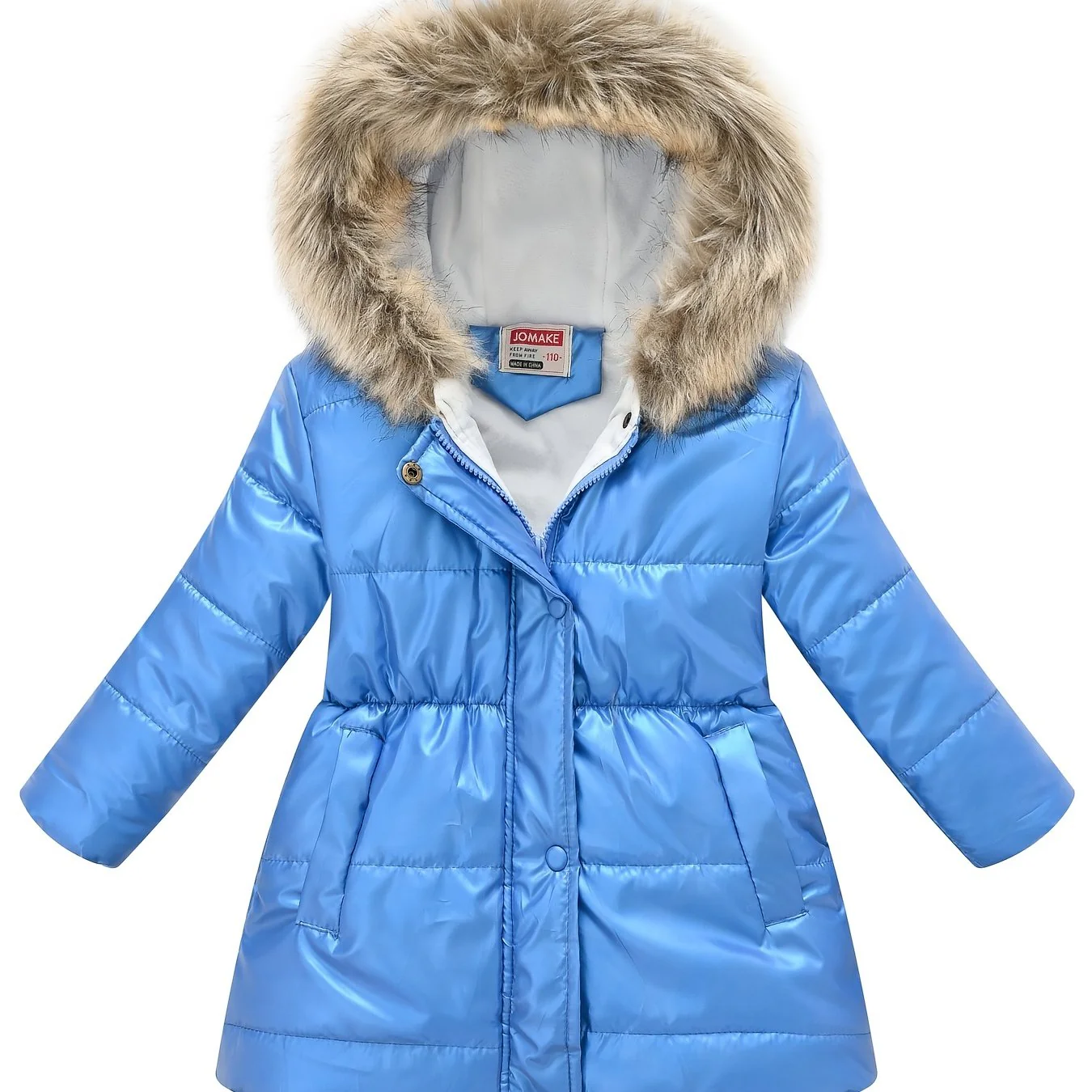 New Winter Thickened Hooded Jacket for Boys and Girls, Medium to Long Length - Image 15