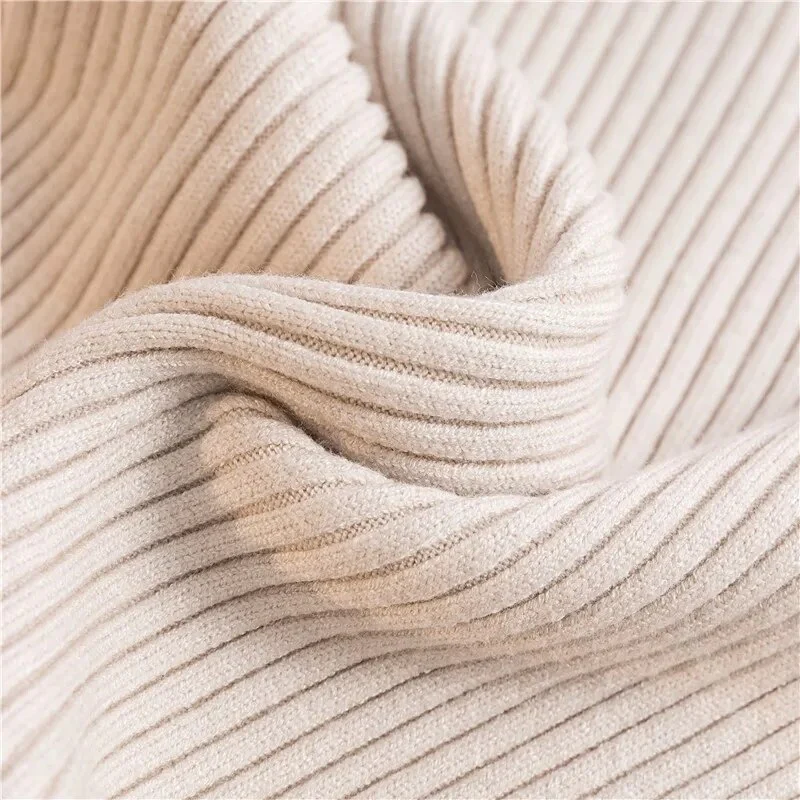 New Winter Women Knitted Turtleneck Sweater Casual Soft Polo-neck Jumper Fashion Slim Femme Elasticity Pullovers Collar Style - Image 6