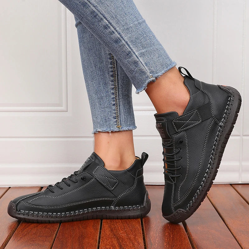 New Women's Boots Fashionable Simple Trendy Luxurious Brand Casual Shoes Waterproof Wear Resistant Soft Soled Platform Boots - Image 10