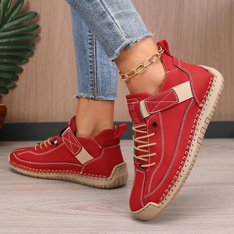 New Women's Boots Fashionable Simple Trendy Luxurious Brand Casual Shoes Waterproof Wear Resistant Soft Soled Platform Boots - Image 6