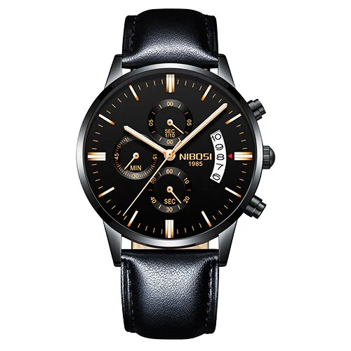 NIBOSI Man Watch 2023 Relogio Masculino Mens Watches Top Luxury Brand Sport Military Quartz Watch Men Wristwatch Male Clock Saat - Image 2