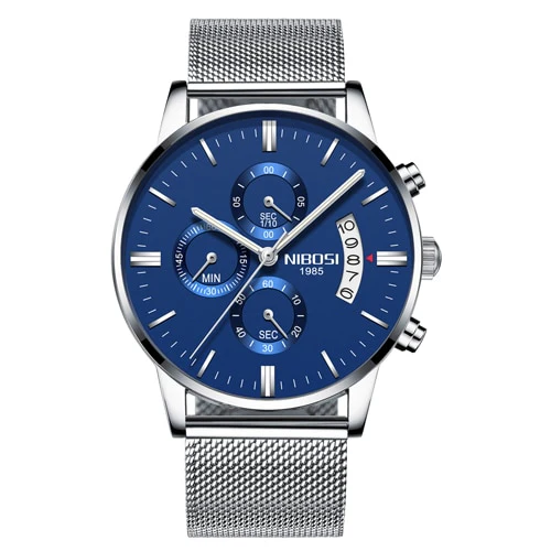 NIBOSI Man Watch 2023 Relogio Masculino Mens Watches Top Luxury Brand Sport Military Quartz Watch Men Wristwatch Male Clock Saat - Image 3