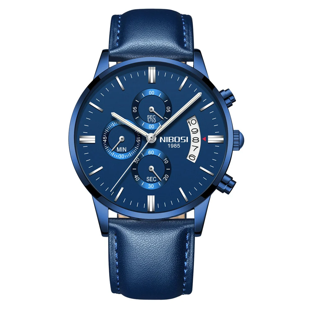 NIBOSI Men Watches Luxury Famous Top Brand Men's Fashion Casual Dress Watch Military Quartz Wristwatches Relogio Masculino Saat - Image 21