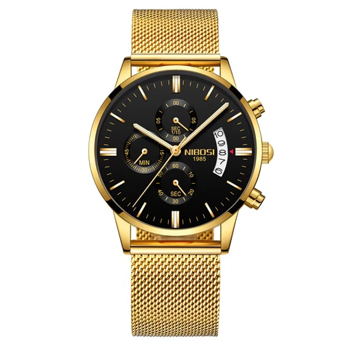 NIBOSI Men Watches Luxury Famous Top Brand Men's Fashion Casual Dress Watch Military Quartz Wristwatches Relogio Masculino Saat - Image 9