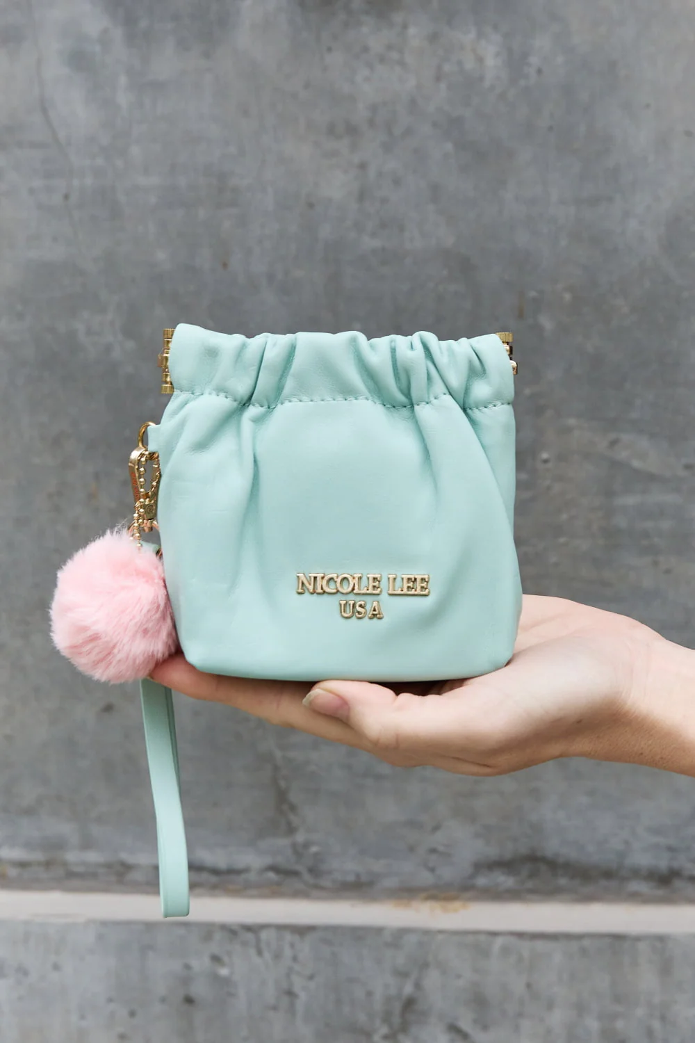Nicole Lee USA Faux Leather Pouch - Image 2