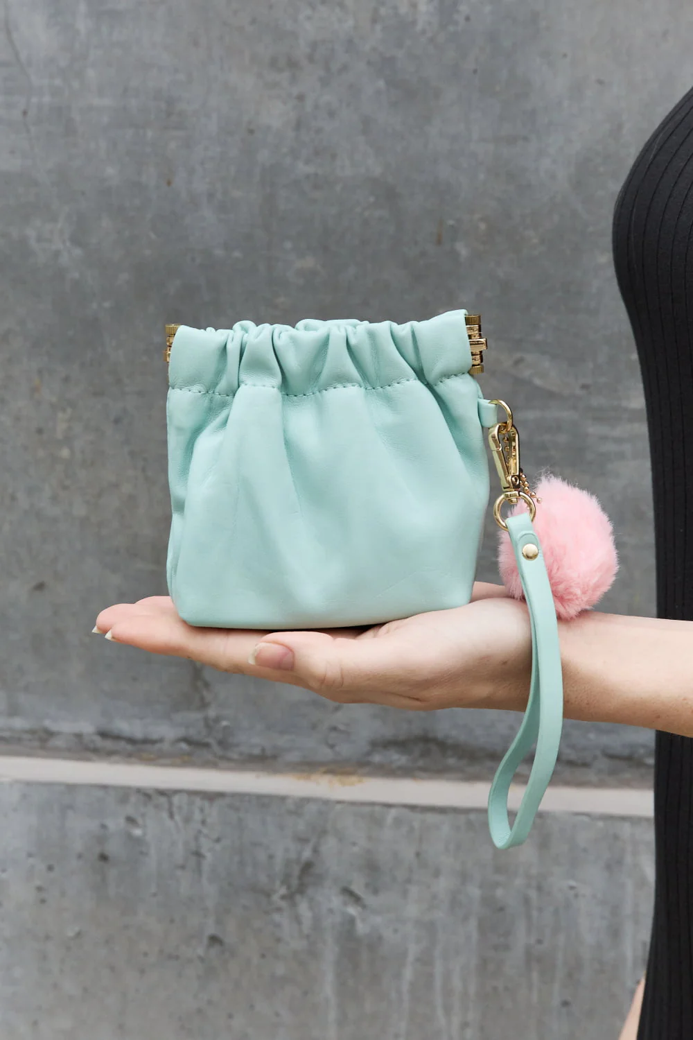 Nicole Lee USA Faux Leather Pouch - Image 4