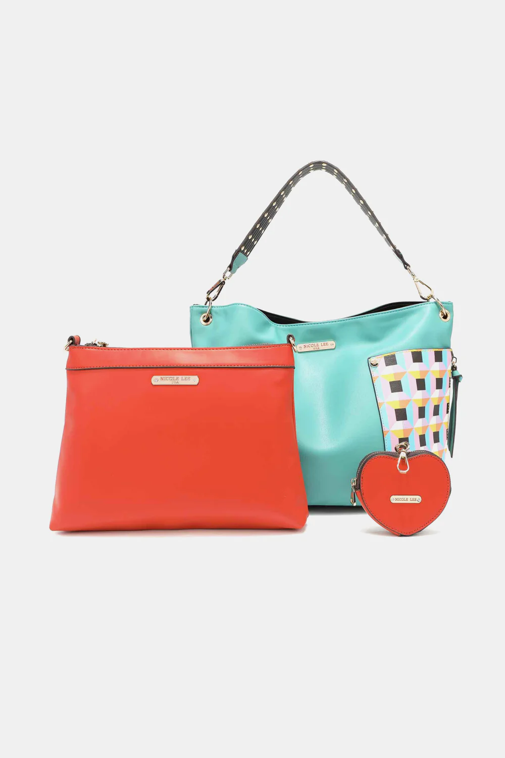 Nicole Lee USA Quihn 3-Piece Handbag Set - Image 15