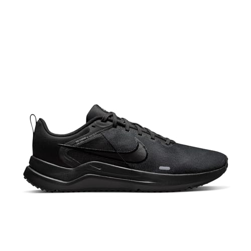 Nike Downshifter 12 Mens Running Trainers DD9293 Sneakers Shoes (UK 10 US 11 EU 45, Black Dark Smoke Grey 002) - Image 2