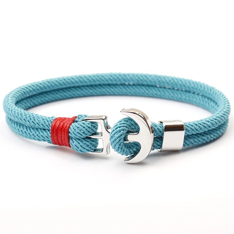 NIUYITID New Red Thread Rope Women's Bracelets Pirate Charm Anchor Bracelet On Hand pulsera hilo armbandjes dames - Image 11