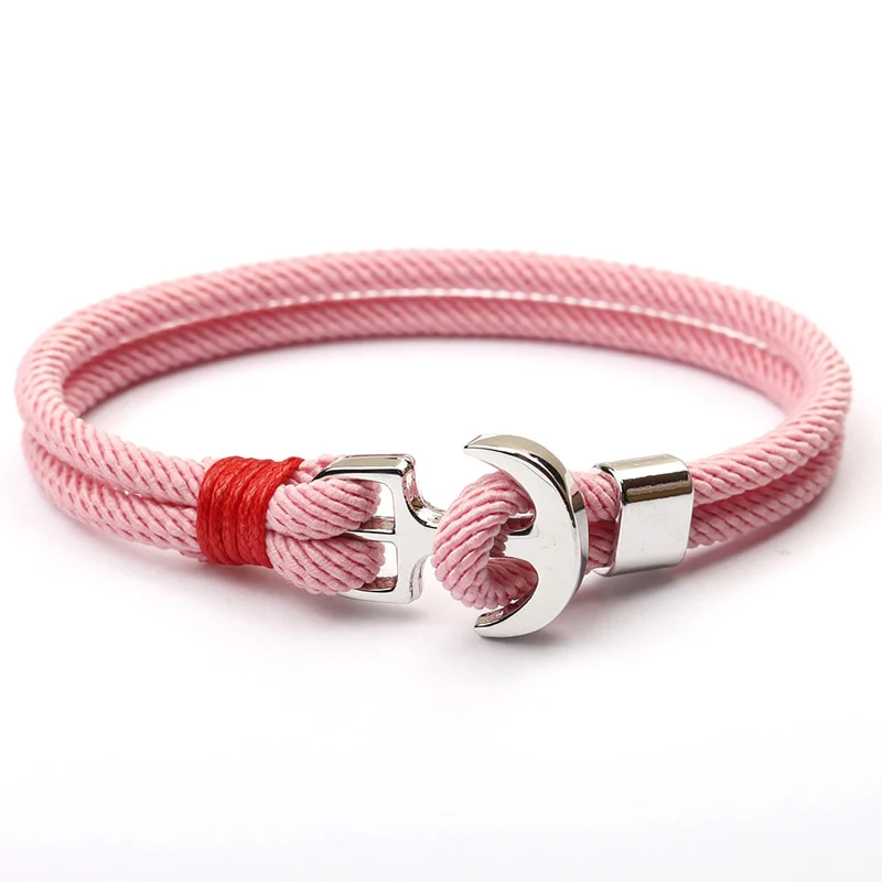 NIUYITID New Red Thread Rope Women's Bracelets Pirate Charm Anchor Bracelet On Hand pulsera hilo armbandjes dames - Image 14